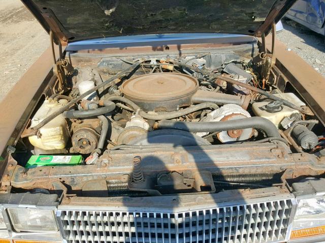 6S69B99455964 - 1979 CADILLAC SEVILLE BROWN photo 7