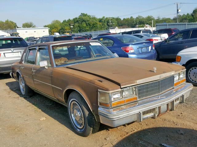 6S69B99455964 - 1979 CADILLAC SEVILLE BROWN photo 9