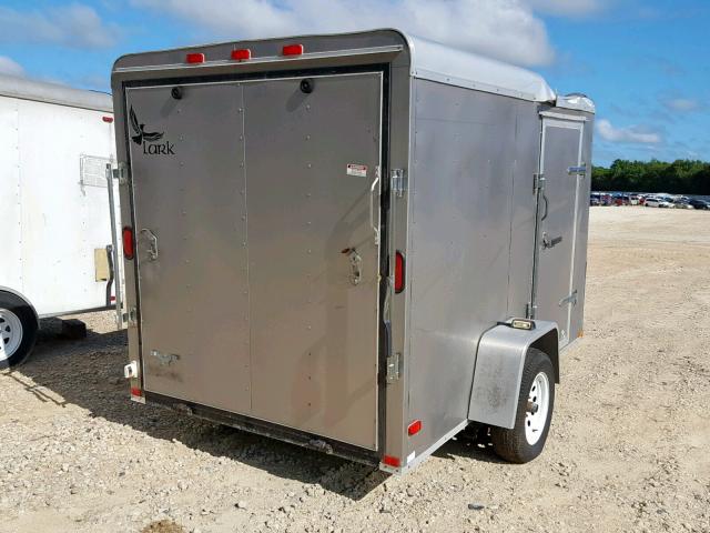 5RTBE101X7D007497 - 2007 CARGO TRAILER GRAY photo 4