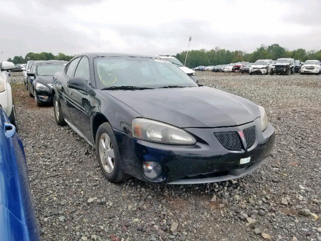 2G2WP552581138330 - 2008 PONTIAC GRAND PRIX BLACK photo 1