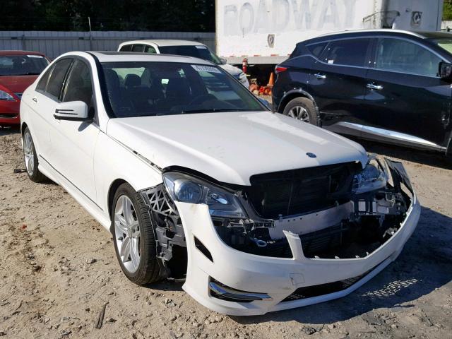 WDDGF4HB8DR283216 - 2013 MERCEDES-BENZ C 250 WHITE photo 1