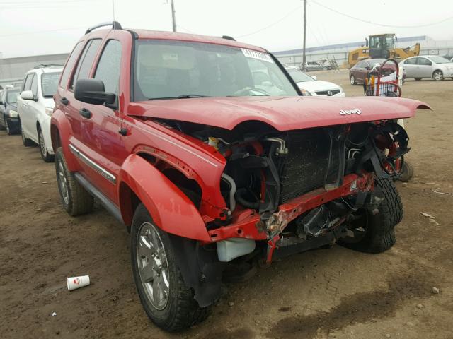 1J4GL58K45W597080 - 2005 JEEP LIBERTY LI RED photo 1