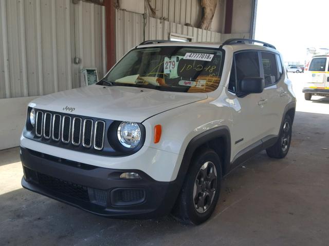 ZACCJAAB6HPF77296 - 2017 JEEP RENEGADE S 白色 照片 2