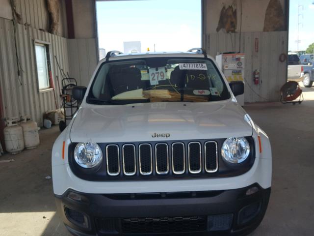 ZACCJAAB6HPF77296 - 2017 JEEP RENEGADE S 白色 照片 9