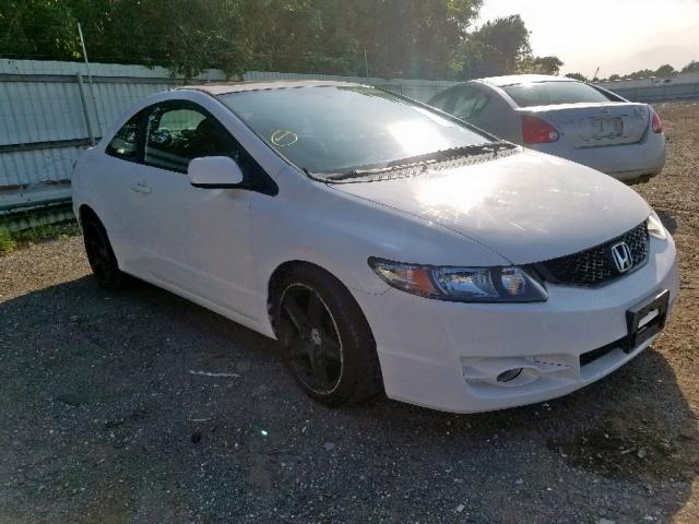 2HGFG12819H534939 - 2009 HONDA CIVIC EX WHITE photo 1