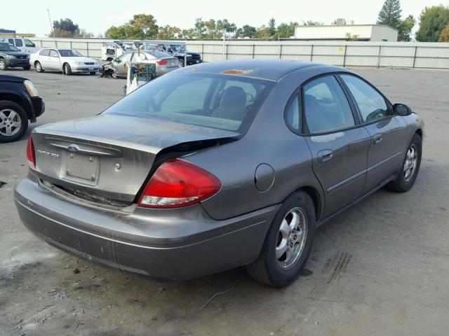 1FAFP55U54A160198 - 2004 FORD TAURUS SES GRAY photo 4