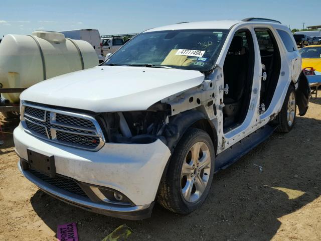 1C4RDHAG5FC729270 - 2015 DODGE DURANGO SX WHITE photo 2