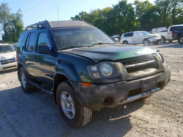 5N1ED28Y82C526891 - 2002 NISSAN XTERRA XE GREEN photo 1