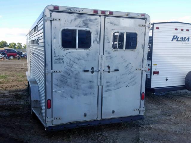 1FPL26203LA060159 - 1990 FEATHERLITE MFG INC HORSETRAIL SILVER photo 3