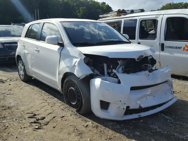 JTKKU4B45A1006501 - 2010 TOYOTA SCION XD WHITE photo 1