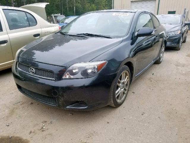 JTKDE177550015542 - 2005 TOYOTA SCION TC შავი ფოტო 2