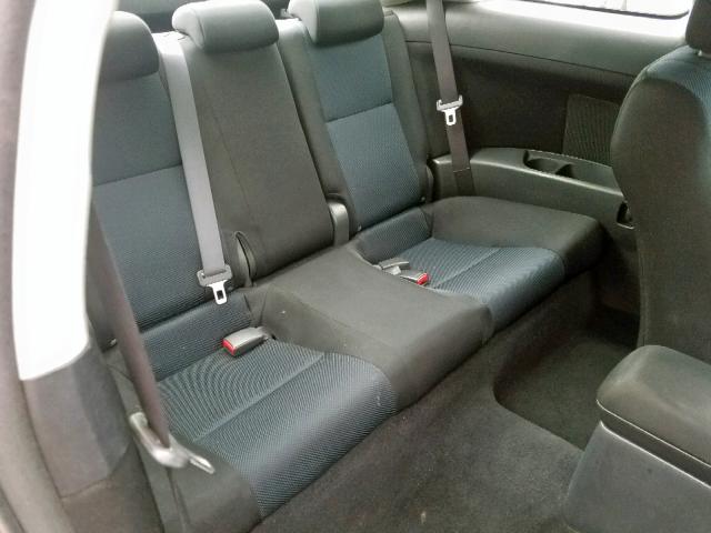 JTKDE177550015542 - 2005 TOYOTA SCION TC შავი ფოტო 6