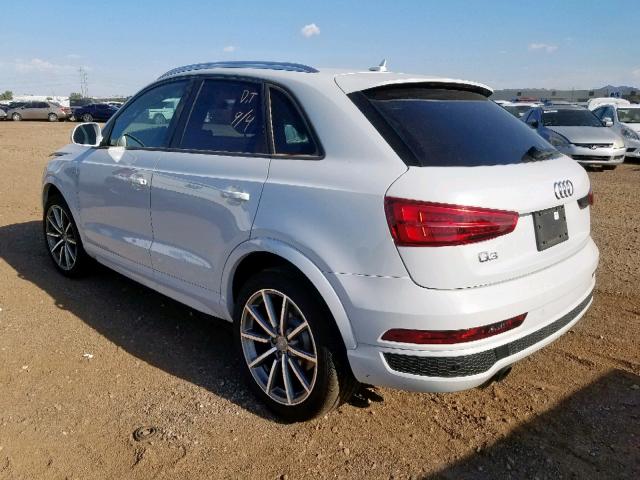 WA1BCCFS1JR034434 - 2018 AUDI Q3 PREMIUM WHITE photo 3