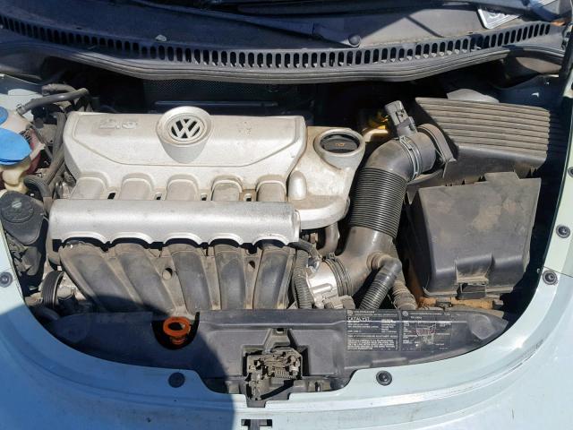 3VWSF31Y96M301933 - 2006 VOLKSWAGEN NEW BEETLE ლურჯი ფოტო 7