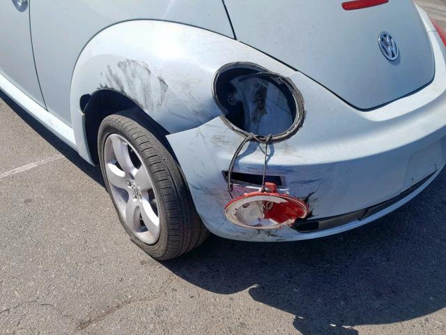 3VWSF31Y96M301933 - 2006 VOLKSWAGEN NEW BEETLE ლურჯი ფოტო 9