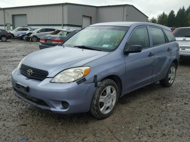 2T1KR32E48C716877 - 2008 TOYOTA COROLLA MA BLUE photo 2