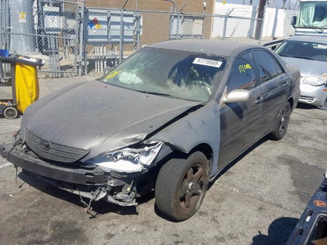 4T1BF32K33U551118 - 2003 TOYOTA CAMRY LE GRAY photo 2