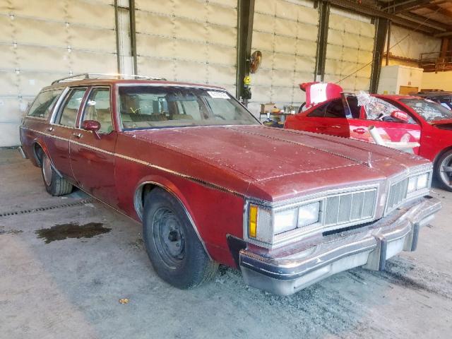 3P35YAX130455 - 1980 OLDSMOBILE CUSTM CRSR MAROON photo 1