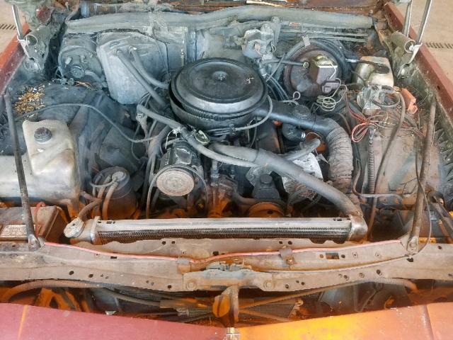 3P35YAX130455 - 1980 OLDSMOBILE CUSTM CRSR MAROON photo 7