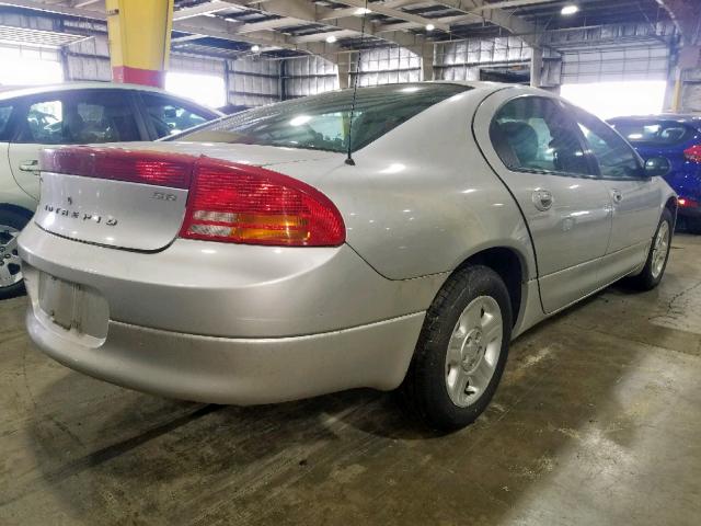 2B3HD46R43H538982 - 2003 DODGE INTREPID S 银色 照片 4