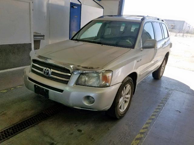 JTEHW21A770044412 - 2007 TOYOTA HIGHLANDER SILVER photo 2