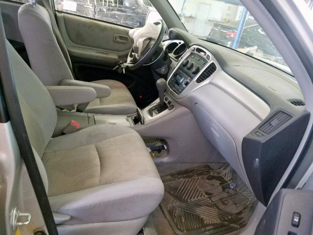 JTEHW21A770044412 - 2007 TOYOTA HIGHLANDER SILVER photo 5