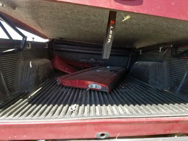 1FTYR10U57PA18030 - 2007 FORD RANGER RED photo 6