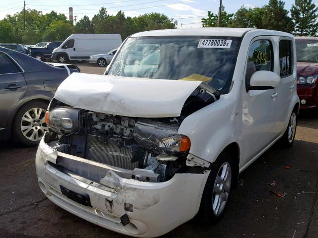 JN8AZ2KR7ET351869 - 2014 NISSAN CUBE S WHITE photo 2