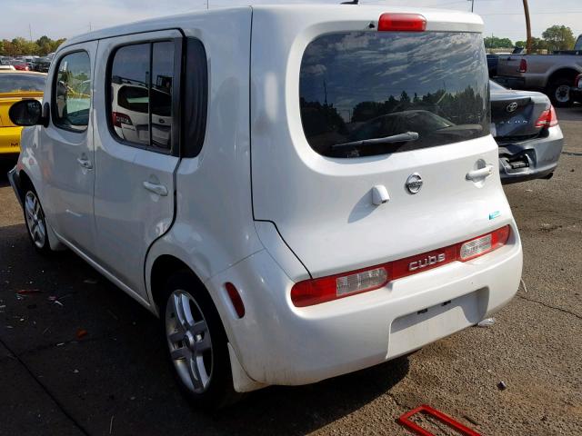 JN8AZ2KR7ET351869 - 2014 NISSAN CUBE S WHITE photo 3