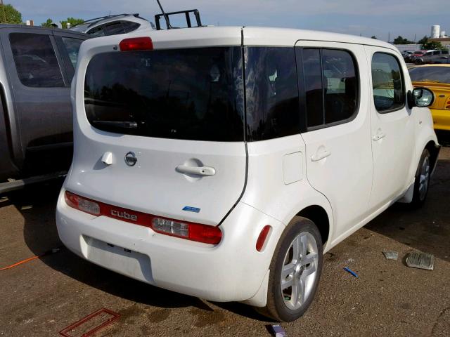 JN8AZ2KR7ET351869 - 2014 NISSAN CUBE S WHITE photo 4