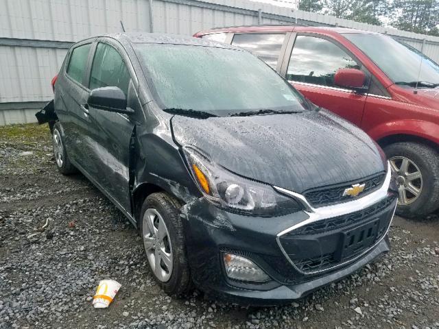 KL8CB6SA0KC781998 - 2019 CHEVROLET SPARK LS GRAY photo 1