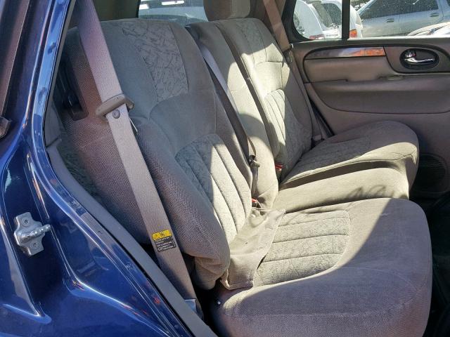 1GKDT13S442369809 - 2004 GMC ENVOY BLUE photo 6