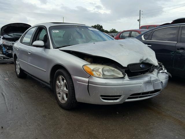 1FAFP56UX6A164149 - 2006 FORD TAURUS SEL SILVER photo 1