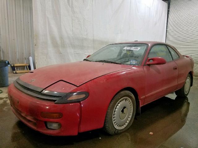 JT2ST87F9N0122672 - 1992 TOYOTA CELICA GT RED photo 2