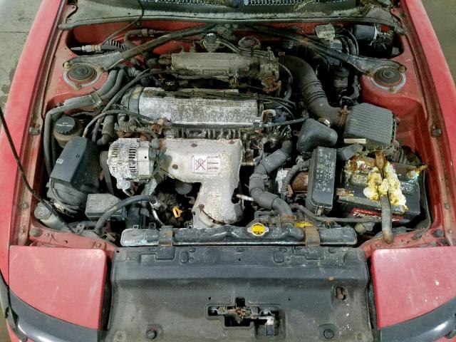 JT2ST87F9N0122672 - 1992 TOYOTA CELICA GT RED photo 7