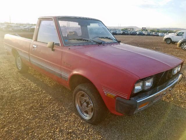 JB7FP44E4GP106052 - 1986 DODGE D50 ROYAL RED photo 1