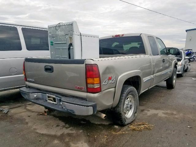 1GTGK29U91Z263093 - 2003 GMC SIERRA GOLD photo 4