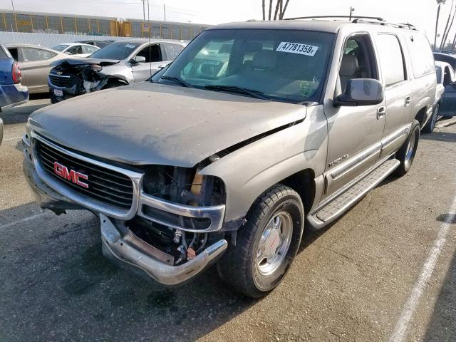 1GKEC16T71J247763 - 2001 GMC YUKON XL C TAN photo 2