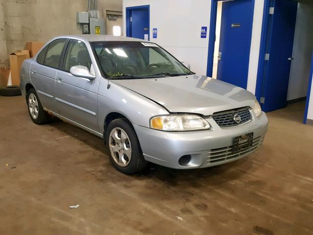 3N1CB51DX3L804533 - 2003 NISSAN SENTRA XE SILVER photo 1