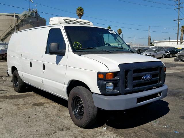 1FTNE14W08DB54398 - 2008 FORD ECONOLINE WHITE photo 1