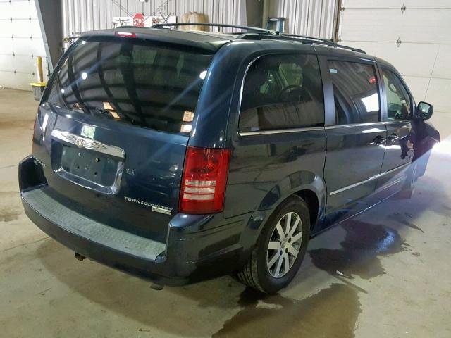 2A8HR54X19R661514 - 2009 CHRYSLER TOWN & COU BLUE photo 4