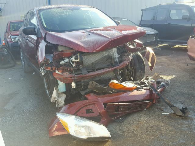 1FMCU0F74FUC55561 - 2015 FORD ESCAPE S MAROON photo 1