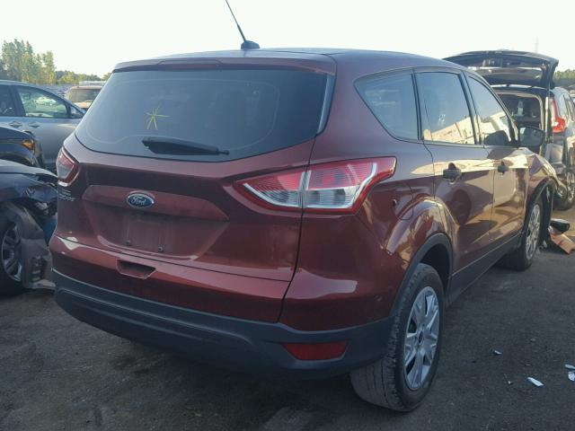 1FMCU0F74FUC55561 - 2015 FORD ESCAPE S MAROON photo 4