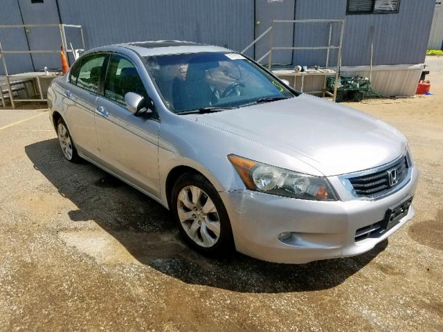 1HGCP36868A053350 - 2008 HONDA ACCORD EXL SILVER photo 1