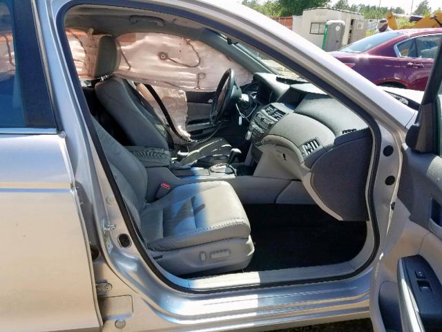 1HGCP36868A053350 - 2008 HONDA ACCORD EXL SILVER photo 5