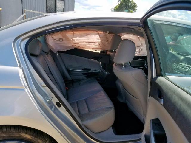 1HGCP36868A053350 - 2008 HONDA ACCORD EXL SILVER photo 6