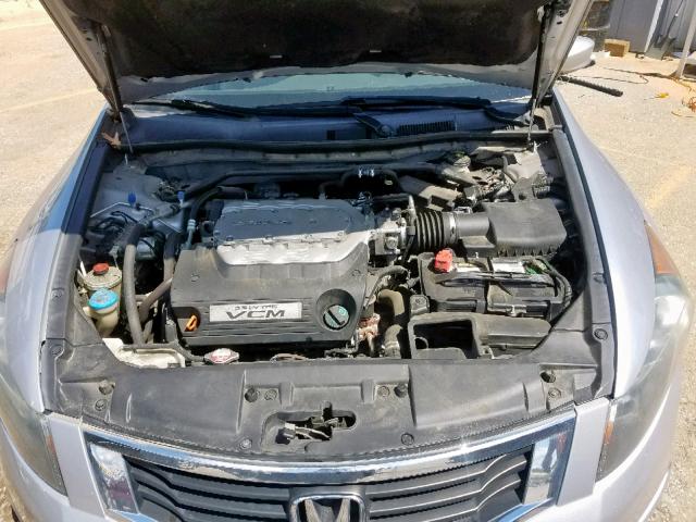 1HGCP36868A053350 - 2008 HONDA ACCORD EXL SILVER photo 7