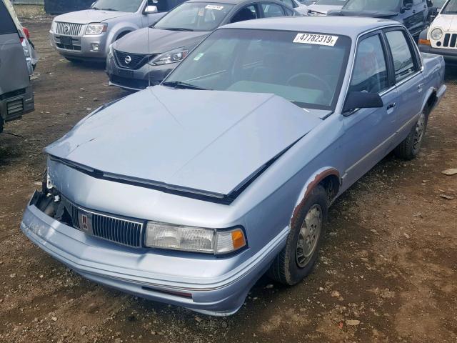 1G3AJ55MXT6310474 - 1996 OLDSMOBILE CIERA SL BLUE photo 2