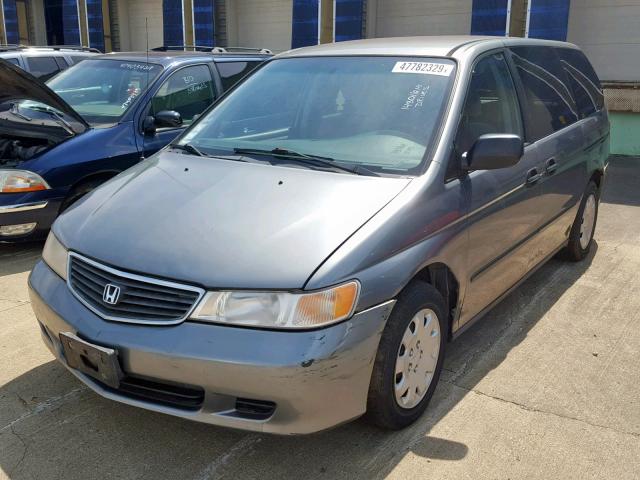 2HKRL1858YH567964 - 2000 HONDA ODYSSEY LX GRAY photo 2