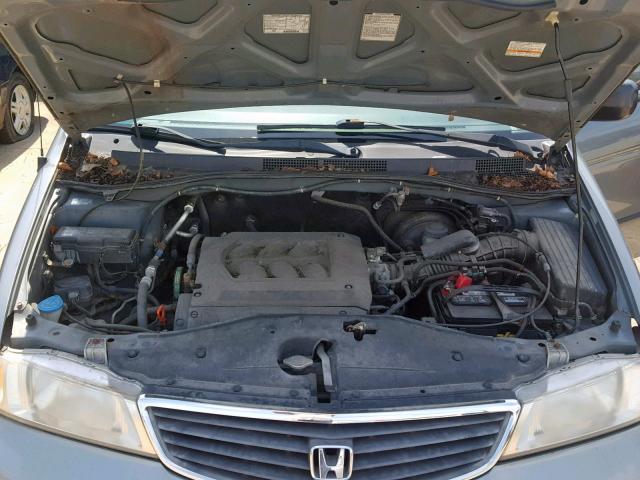 2HKRL1858YH567964 - 2000 HONDA ODYSSEY LX GRAY photo 7